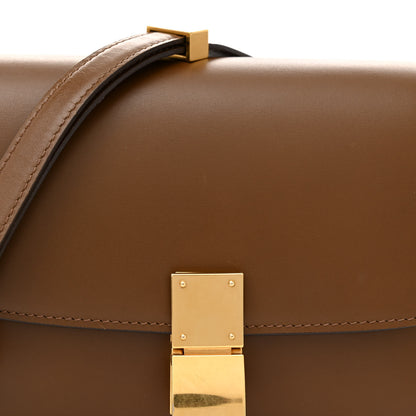 Celine Smooth Calfskin Small Classic Box Flap Bag Camel 7 of 13