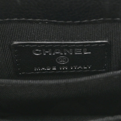 Chanel Calfskin CC Phone Holder Crossbody Black 6 of 12