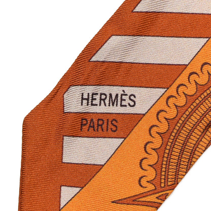 Hermes Silk Geometrie Cretoise Silk Twilly 2 of 5
