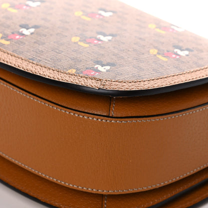 Gucci X DISNEY Mini Vintage GG Supreme Monogram Mickey Mouse Small Flap Messenger Bag Beige Vintage Sun Oil 14 of 15
