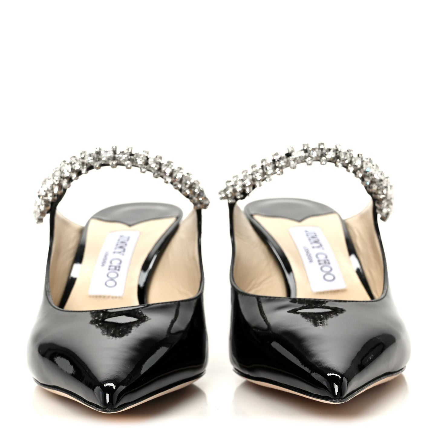 Patent Crystal Bing 65 Pumps 39.5 Black