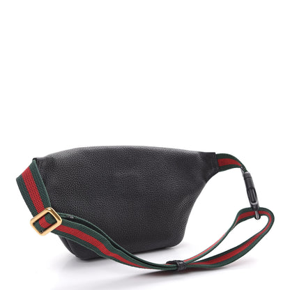 Gucci Grained Calfskin Small Logo Belt Bag Black 3 of 10