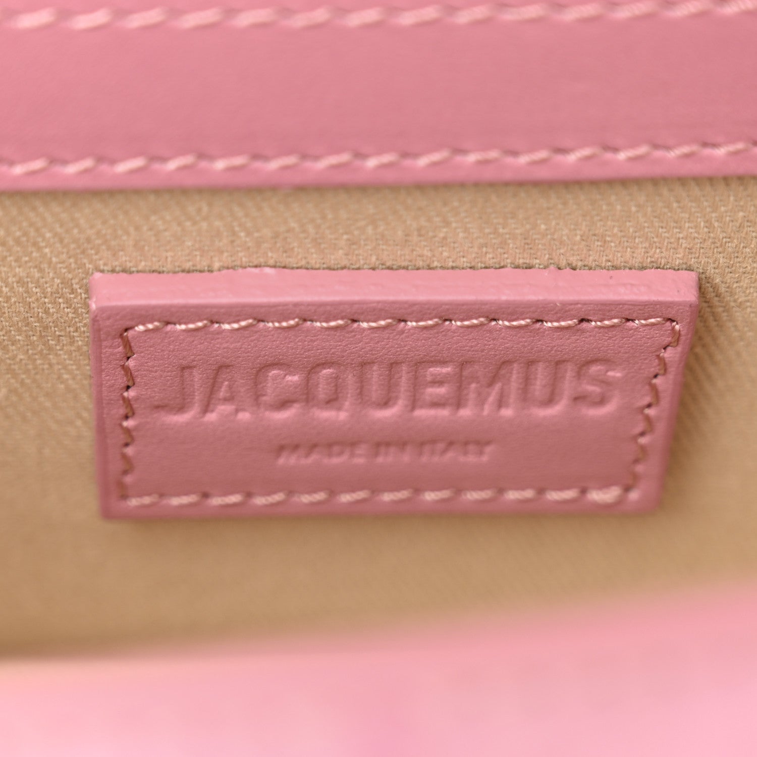Jacquemus Eelskin Le Bambino Pink Pink 6 of 12