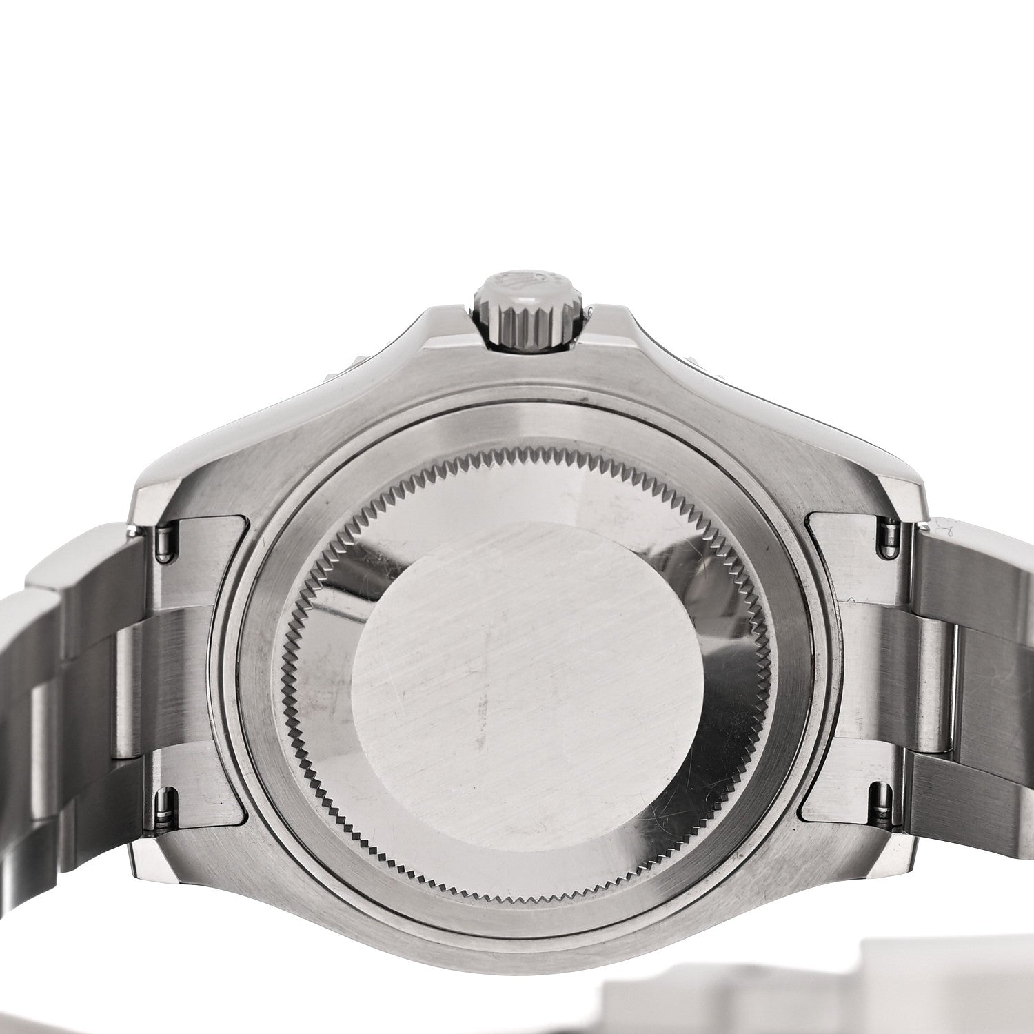 Rolex Stainless Steel Platinum 37mm Oyster Perpetual Date Yacht-Master Watch Slate 268622 4 of 4