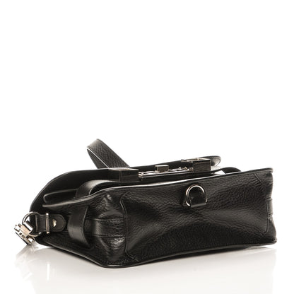 Proenza Schouler Textured Calfskin Mini PS11 Classic Shoulder Bag Black 4 of 7