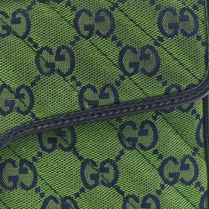 Gucci Monogram Multicolor Matelasse Diagonal Small GG Marmont Shoulder Bag Green Blue 13 of 13