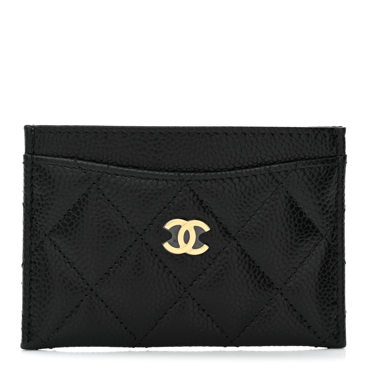 Chanel Caviar Quilted Card Holder Black 1 of 8