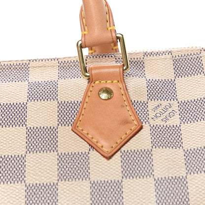 Louis Vuitton Damier Azur Speedy Bandouliere 25 10 of 13