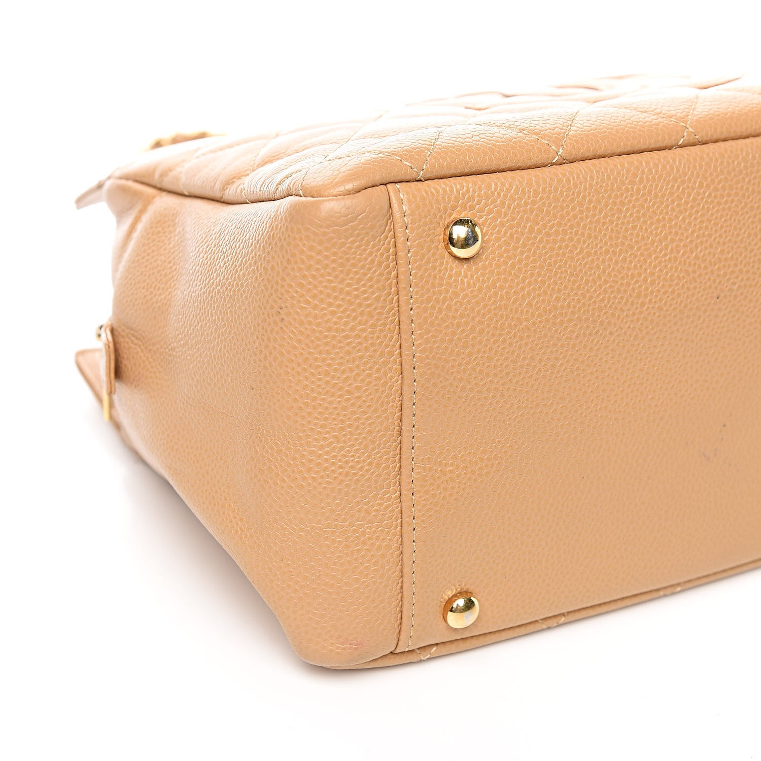 Chanel Caviar Quilted Petit Timeless Tote PTT Beige 11 of 17