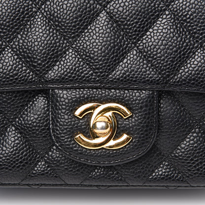 Chanel Caviar Quilted Mini Square Flap Black 6 of 13