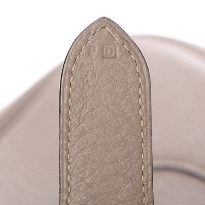 Hermes Taurillon Clemence Trim II 35 Shoulder Bag Gris Tourterelle 5 of 7