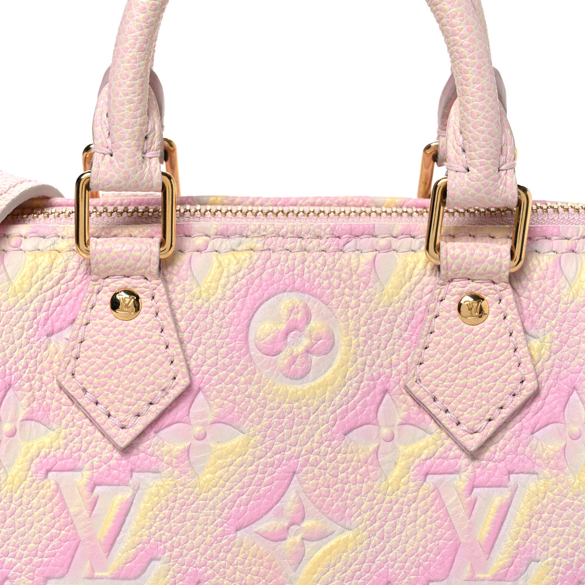 Louis Vuitton Empreinte Monogram Summer Stardust Nano Speedy Pink 7 of 9