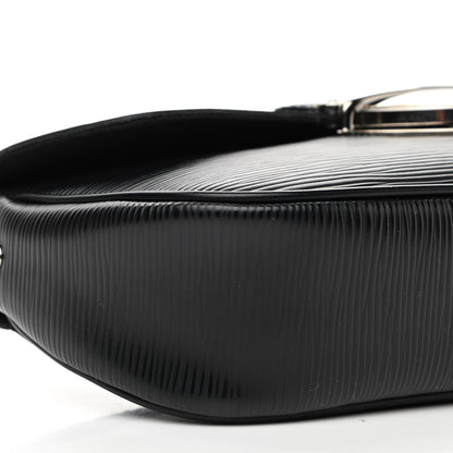 Louis Vuitton Epi Montaigne Clutch Black 8 of 9