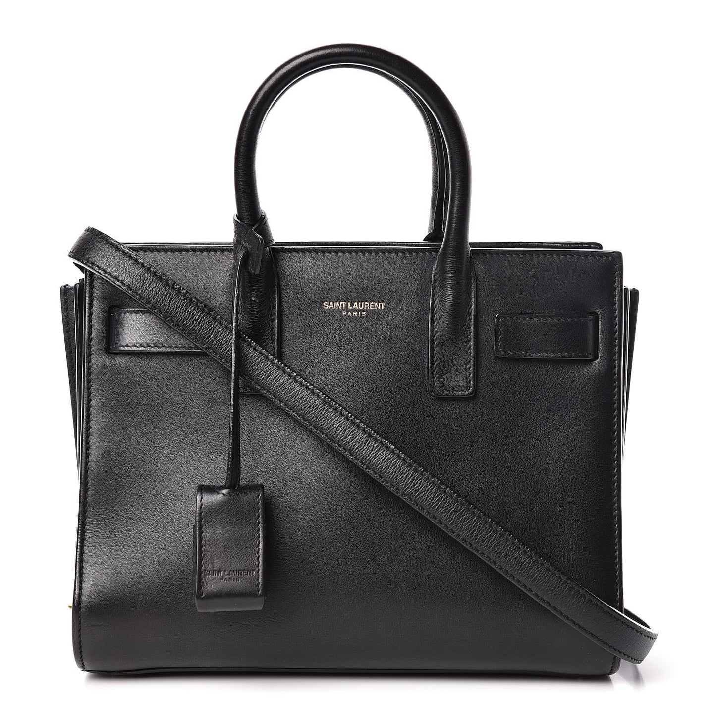 Calfskin Nano Sac de Jour Black