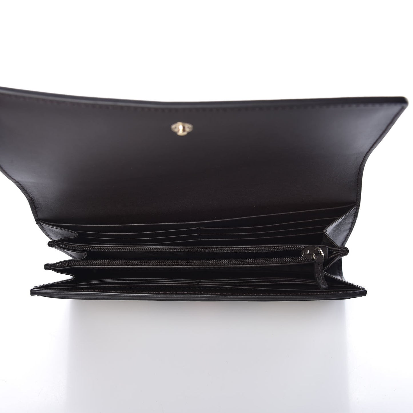 Monogram Vintage Web Wallet Dark Brown