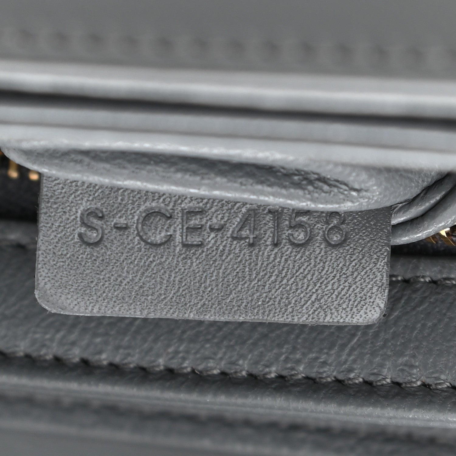 Celine Shiny Calfskin Medium C Bag Grey 8 of 12