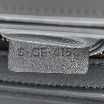 Celine Shiny Calfskin Medium C Bag Grey 8 of 12