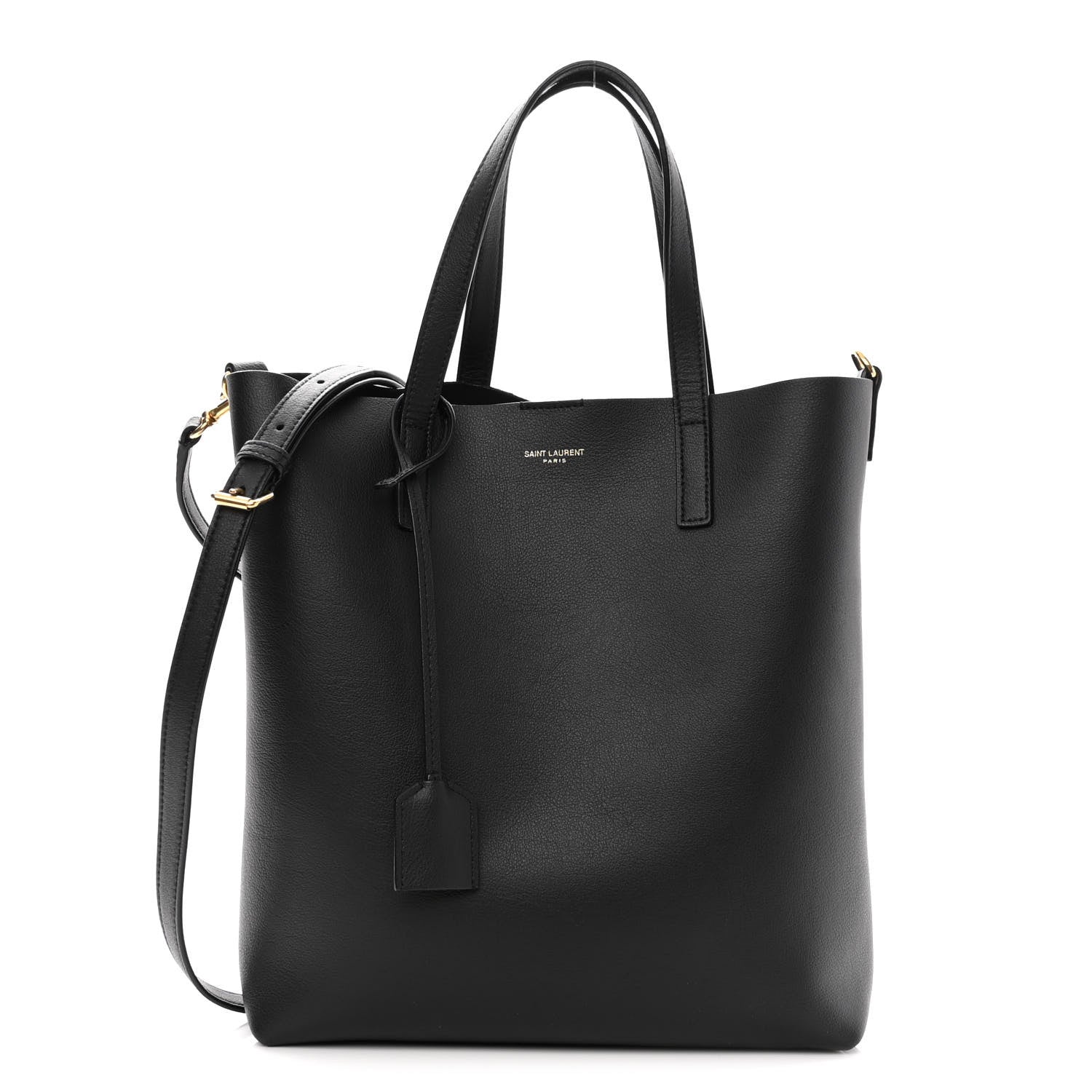 Saint Laurent Calfskin Toy Shopping Tote Black 1 of 10