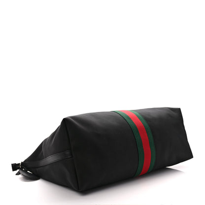 Gucci Techno Canvas Web Duffle Black 4 of 9