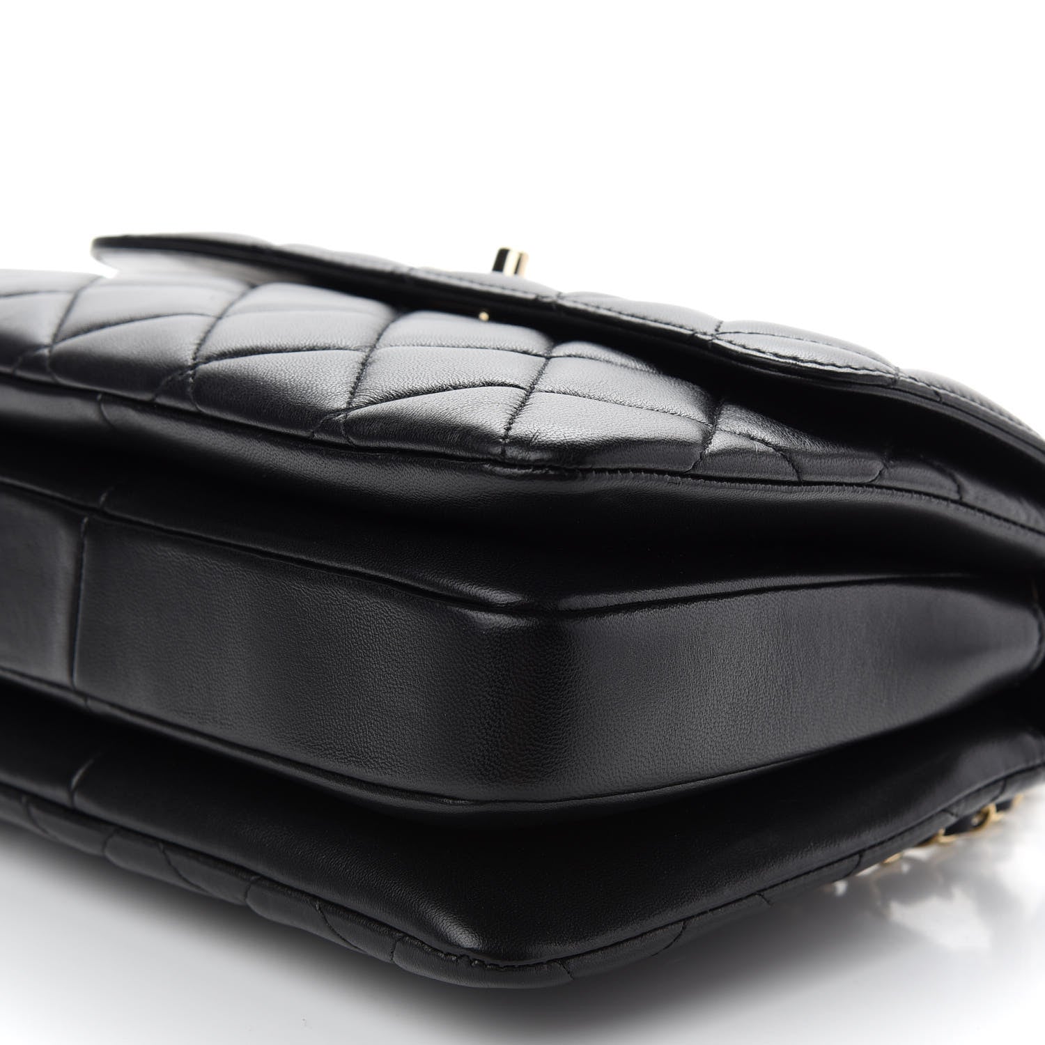 Chanel Lambskin Quilted Small Trendy CC Dual Handle Flap Bag Black 8 of 8