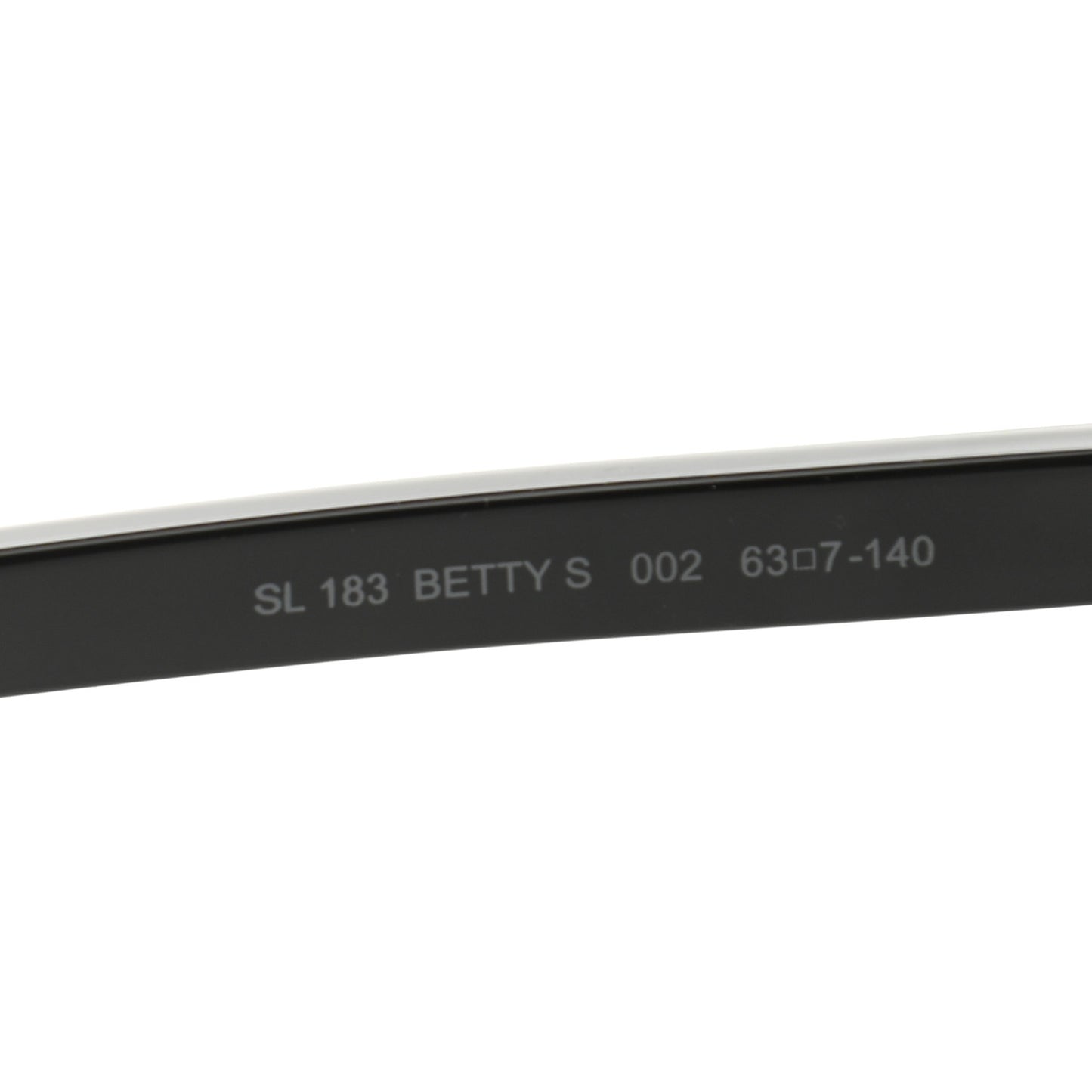 Acetate Betty Sunglasses SL183 Black
