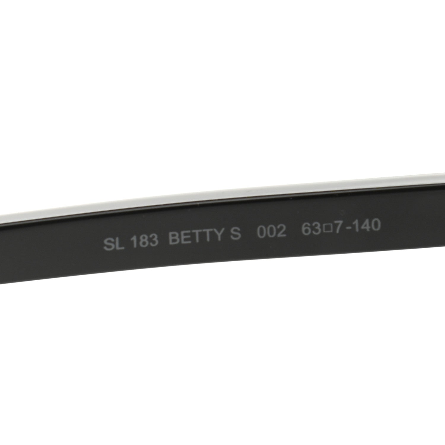 Saint Laurent Acetate Betty Sunglasses SL183 Black 5 of 7