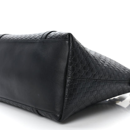 Gucci Soft Microguccissima Dome Satchel Black 10 of 14