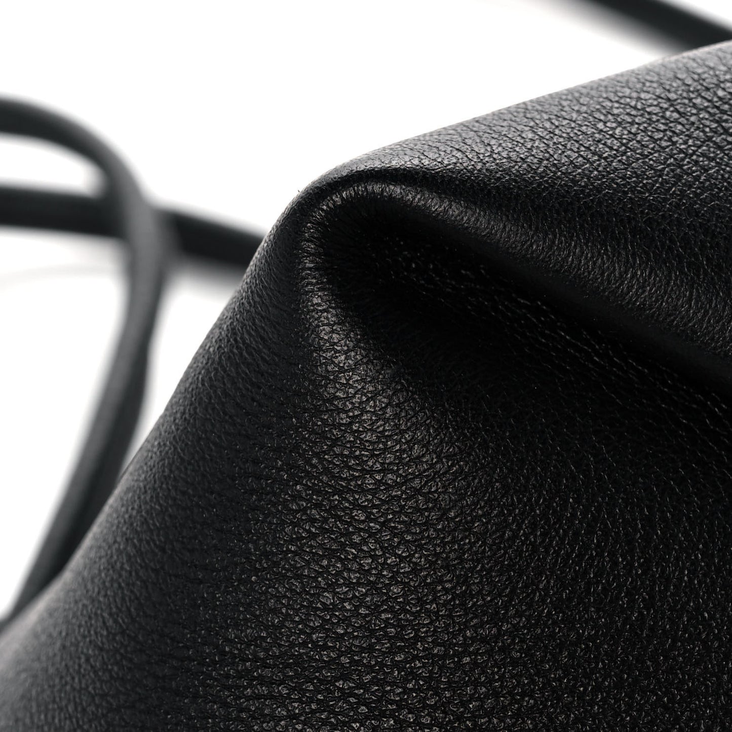 Lambskin Mini Bloom Shoulder Bag Black