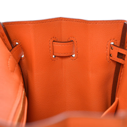 Hermes Swift Birkin 25 Orange 13 of 30