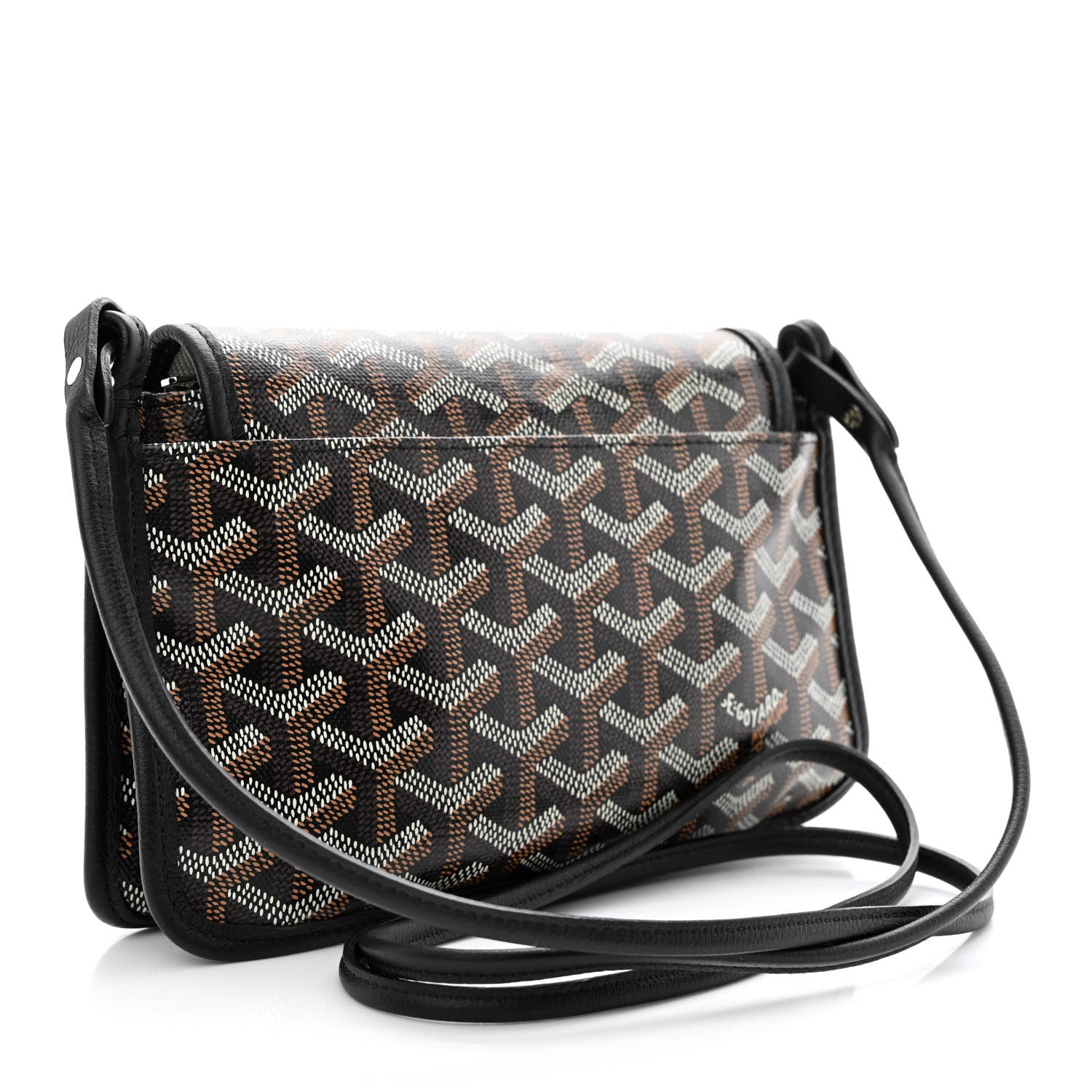 Goyard Goyardine Plumet Wallet Clutch Black 3 of 12