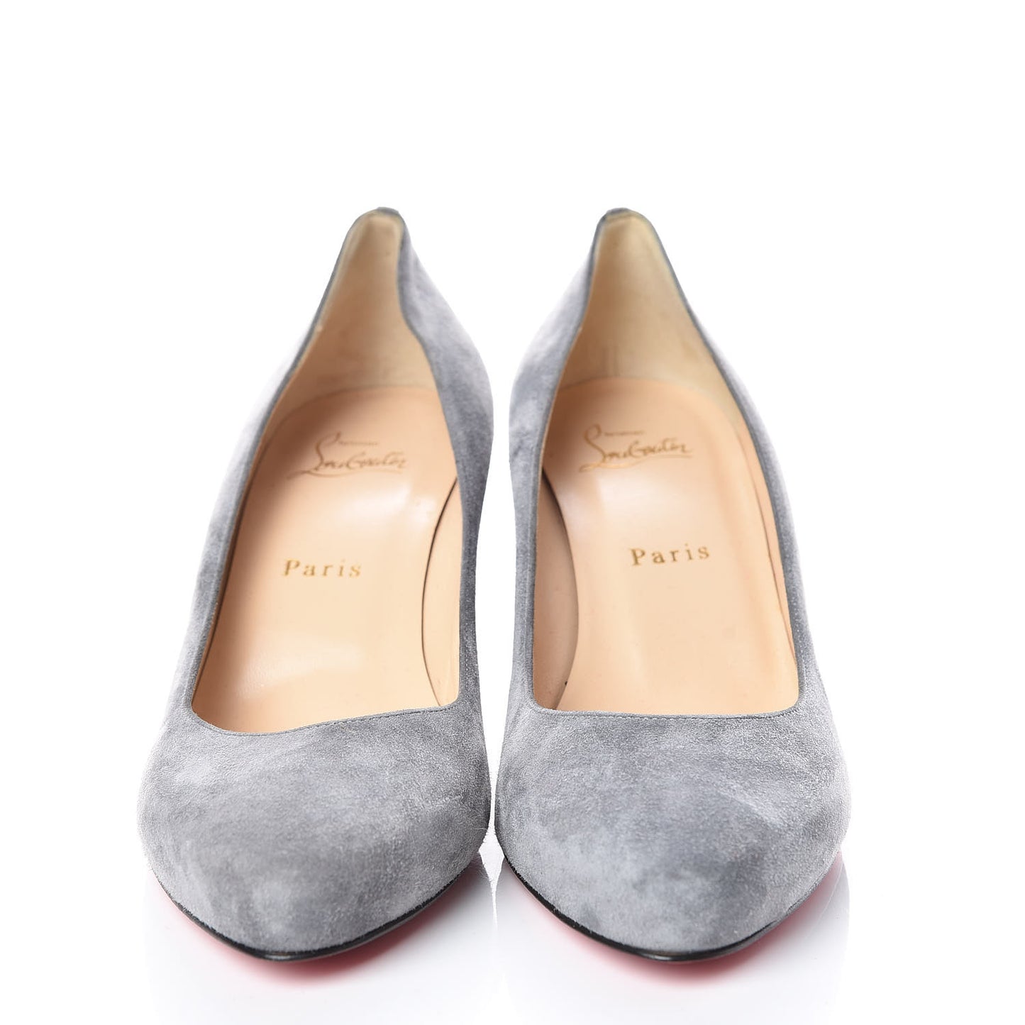 Veau Velours Melissa Wedges 39 Grey