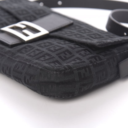Fendi Zucchino Baguette Black 8 of 10