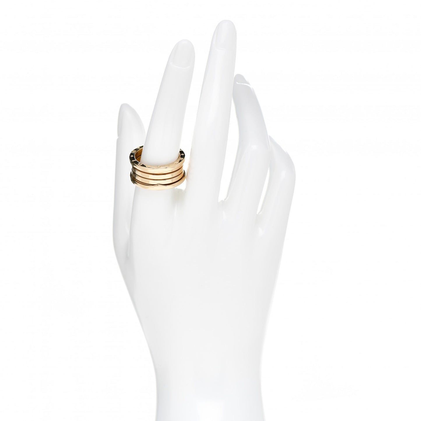 18K Yellow Gold B.Zero1 Four-Band Ring 59 8.75