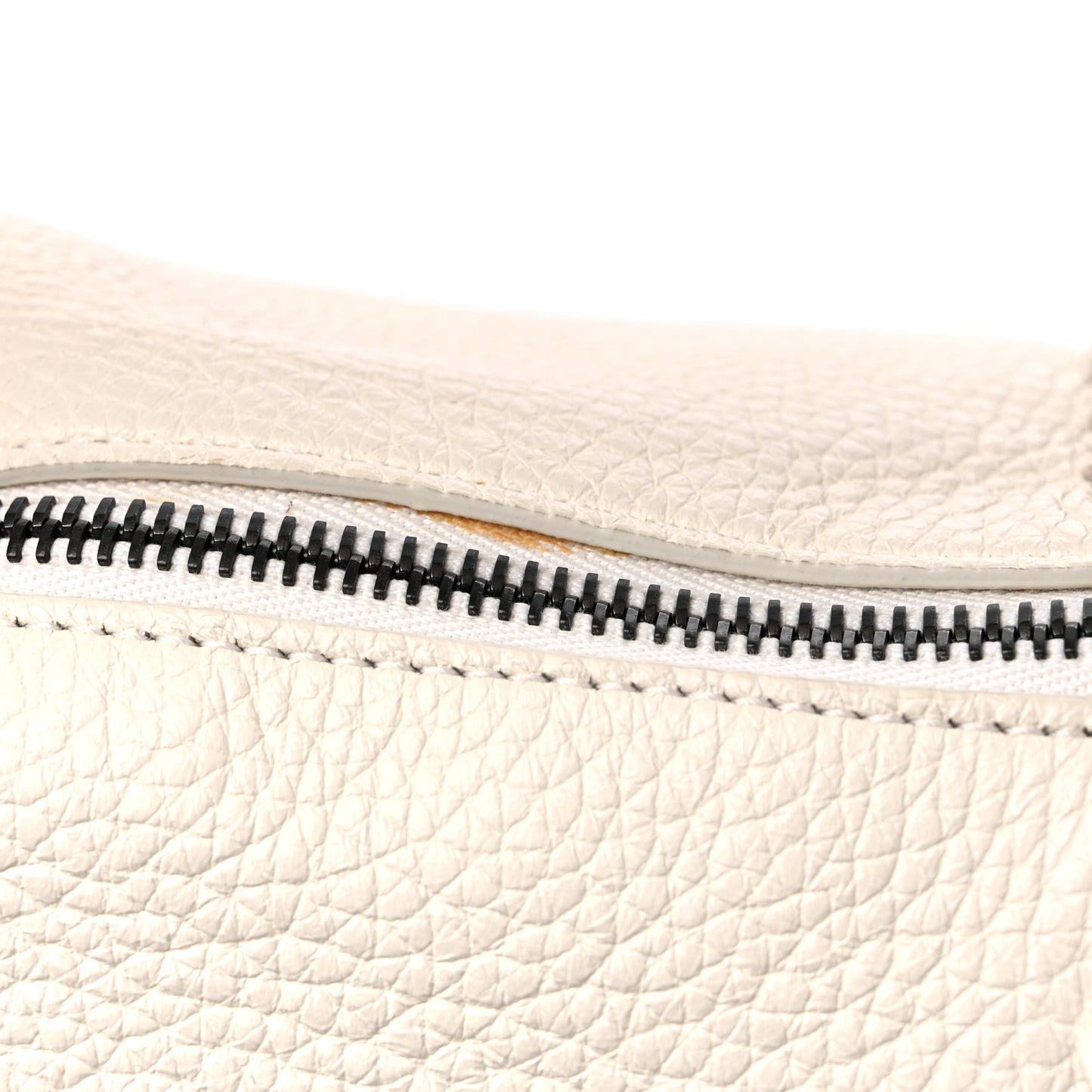 Cervo Deerskin Medium Shoulder Bag White