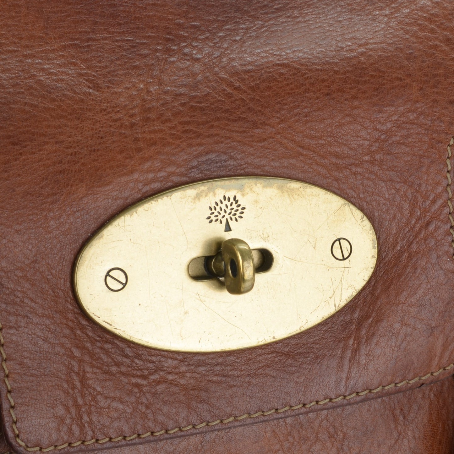 Natural Leather Bayswater Oak