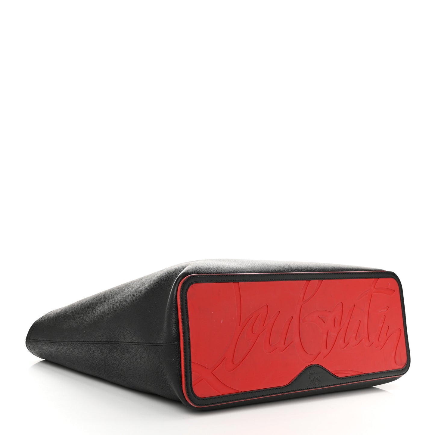 Calfskin Spikes East West Cabata Tote Black