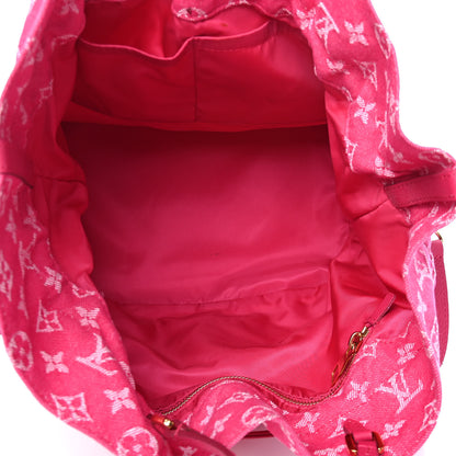 Louis Vuitton Denim Noefull MM Rose Indien 6 of 14