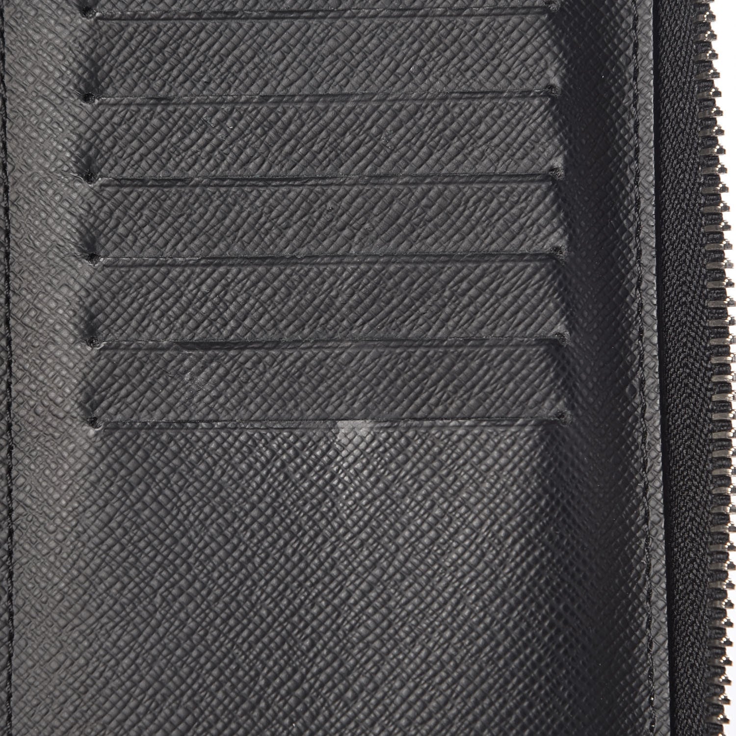 Louis Vuitton Epi Zippy Vertical Wallet Black 9 of 11