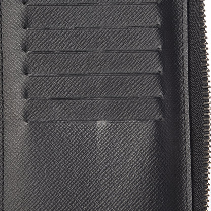 Louis Vuitton Epi Zippy Vertical Wallet Black 9 of 11