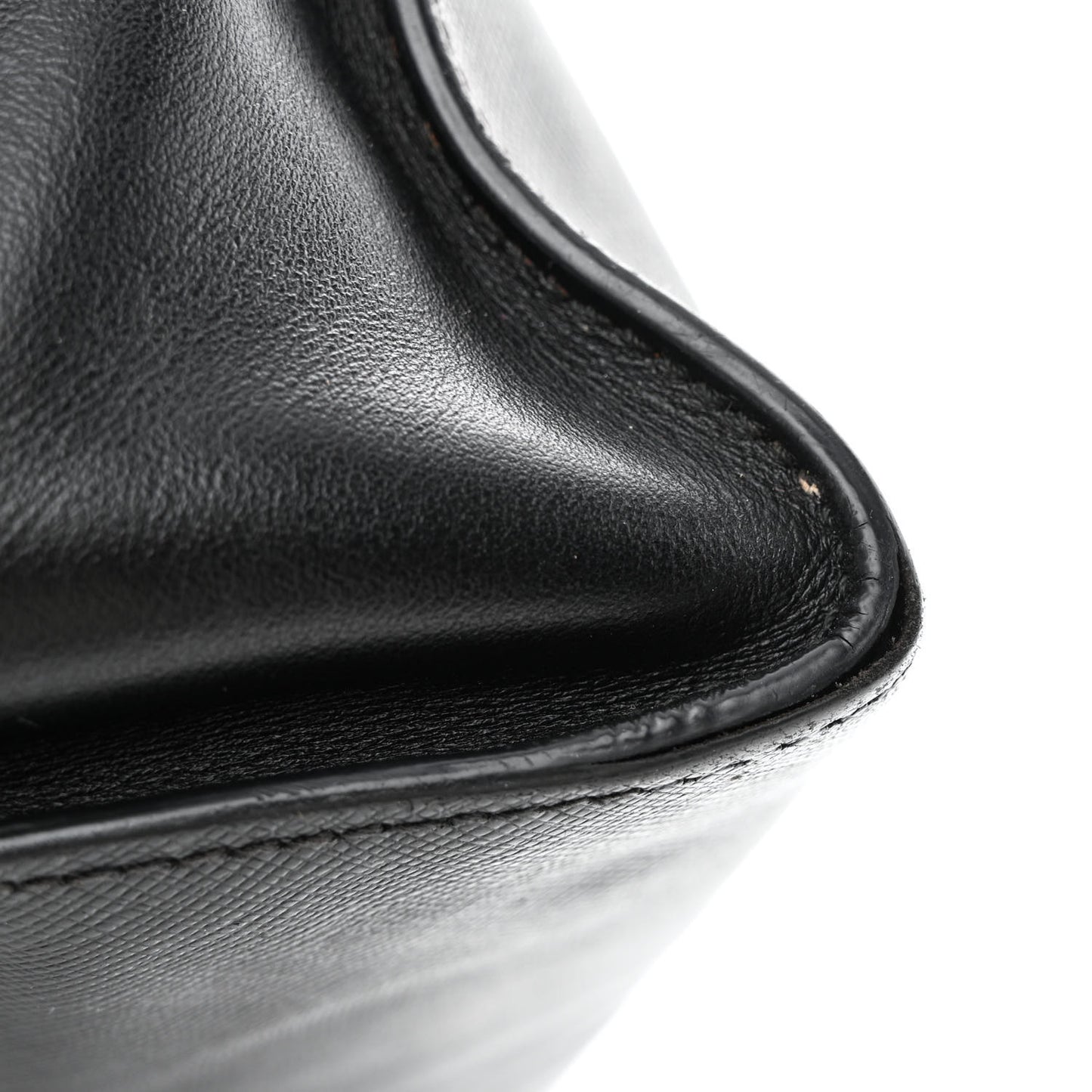 Saffiano City Calfskin Small Esplanade Tote Black