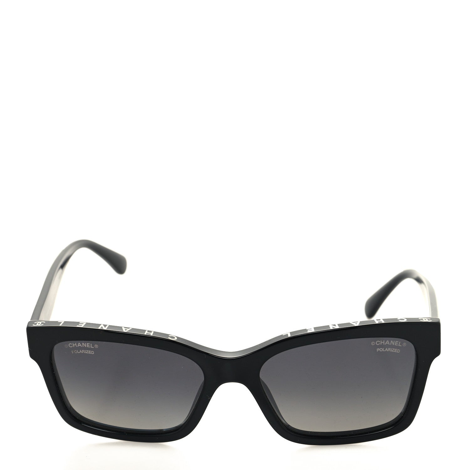 Chanel Acetate Square Sunglasses 5417 Black 2 of 8