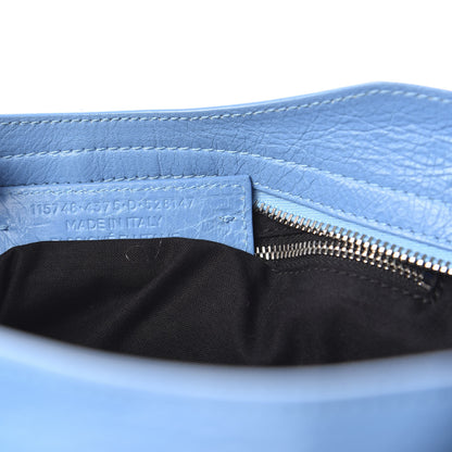 Balenciaga Agneau Classic Silver Hardware City Bleu Azur Clair 8 of 12