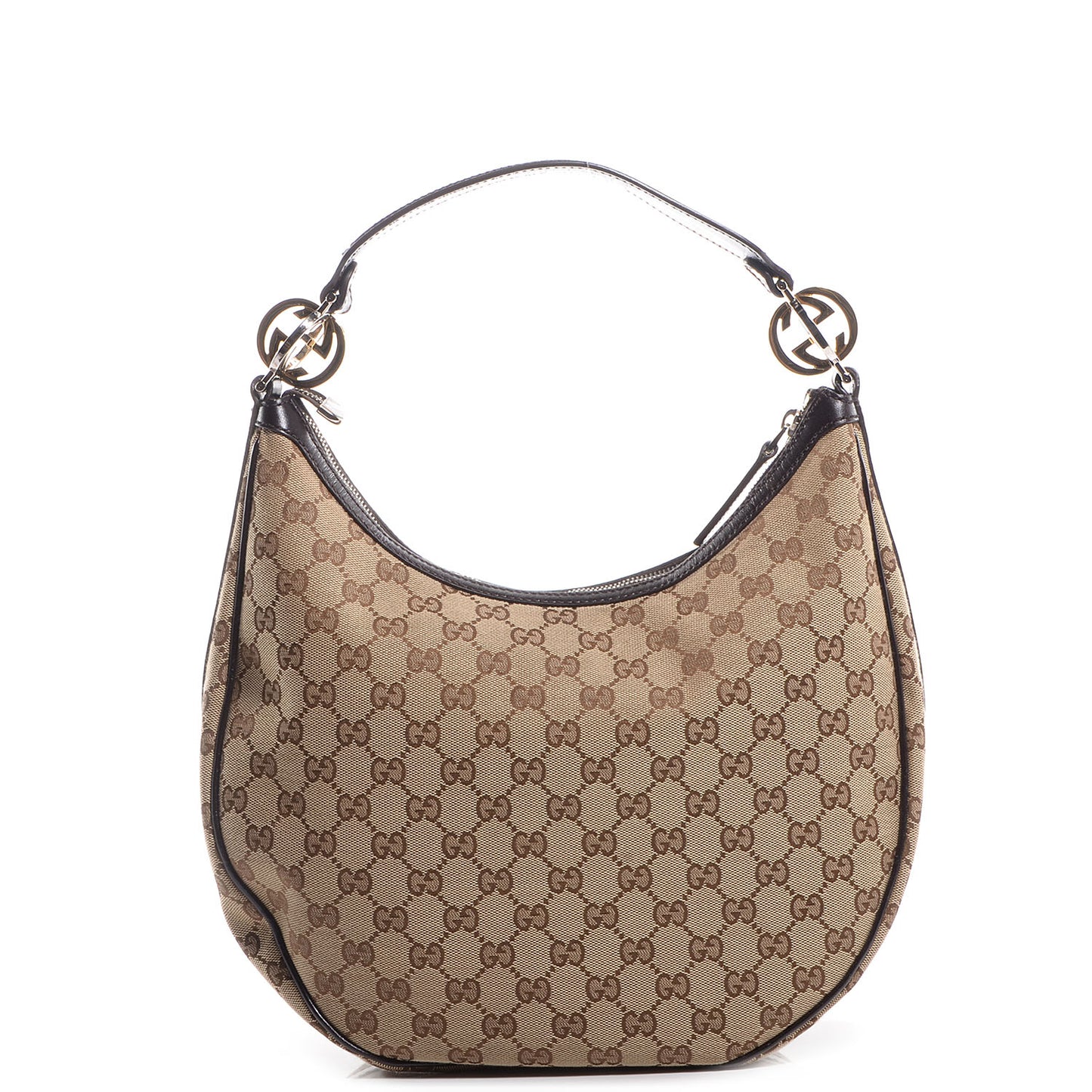 Monogram GG Twins Medium Hobo Dark Brown