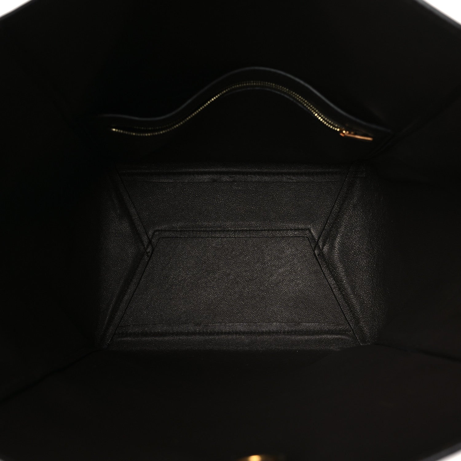 Celine Supersoft Calfskin Sangle Bucket Bag Wood 5 of 8