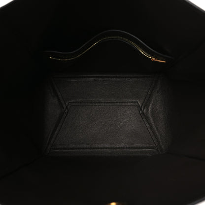 Celine Supersoft Calfskin Sangle Bucket Bag Wood 5 of 8