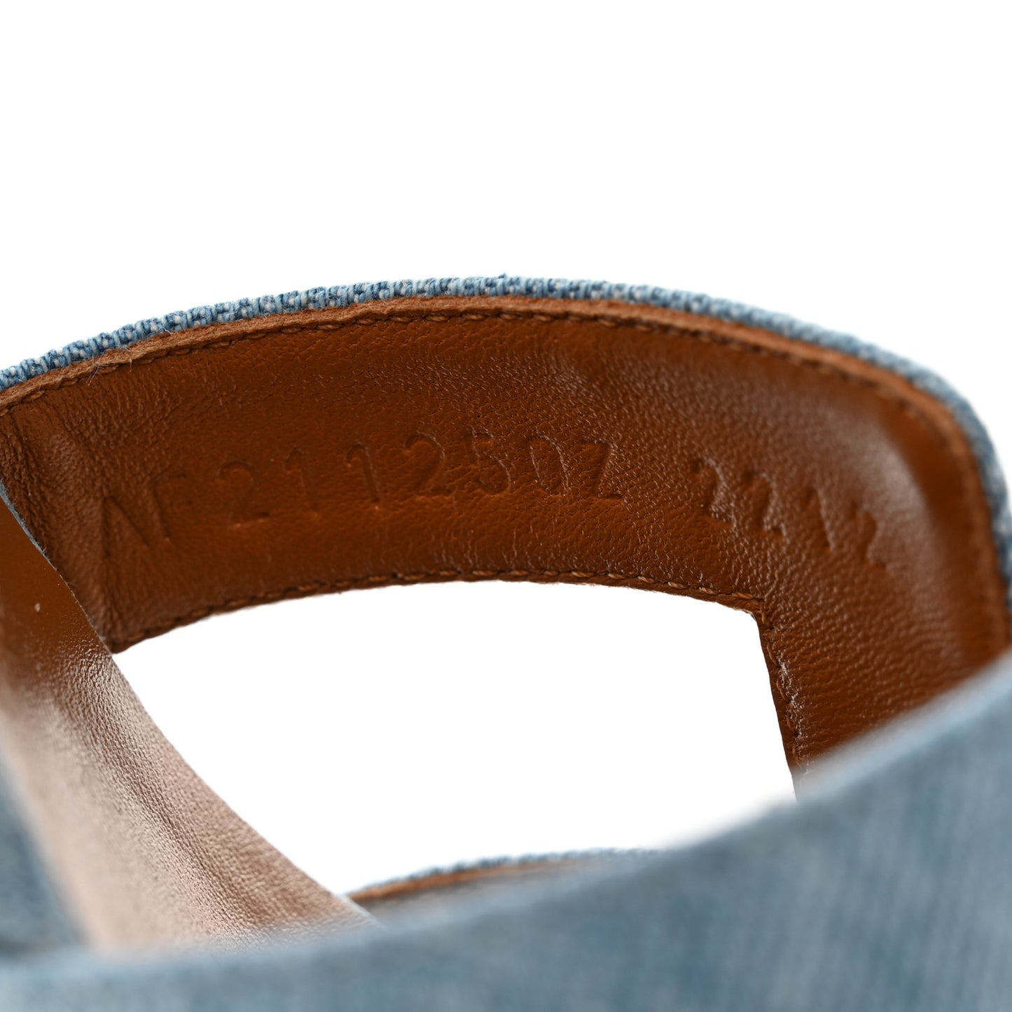 Denim Oasis Sandals 37 Bleu Clair