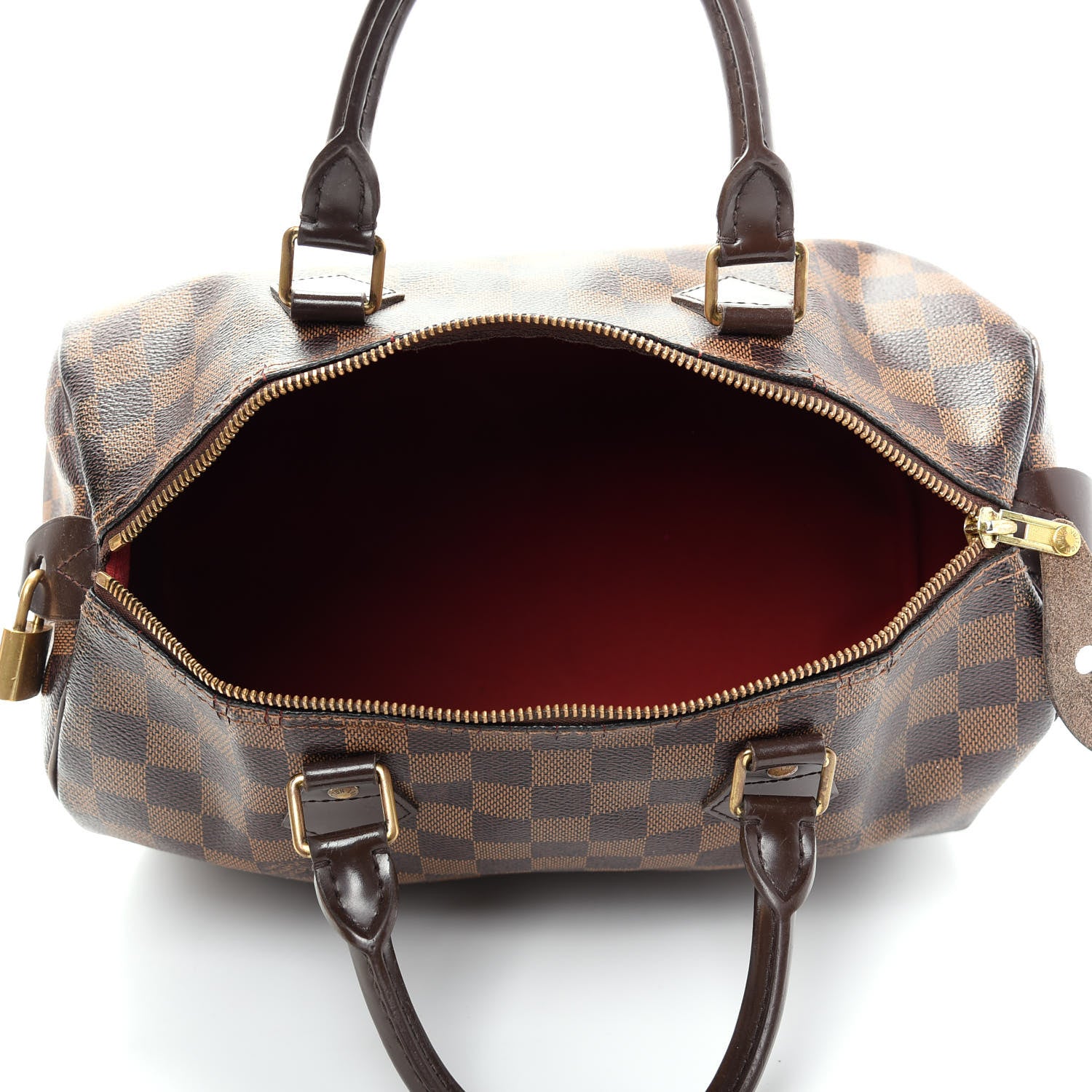Louis Vuitton Damier Ebene Speedy 30 5 of 12