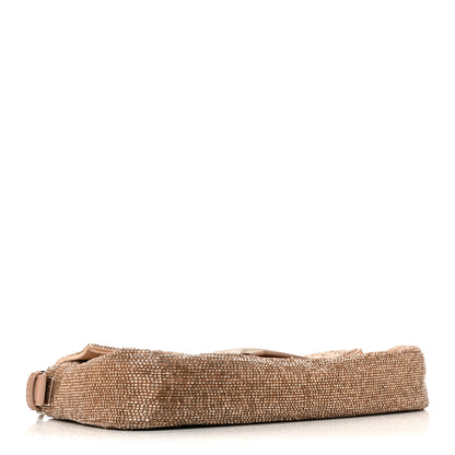 Fendi Beaded Baguette Beige 5 of 15
