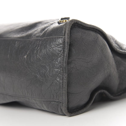Balenciaga Agneau Classic Gold Hardware City Gris Fossile Anthracite 10 of 12