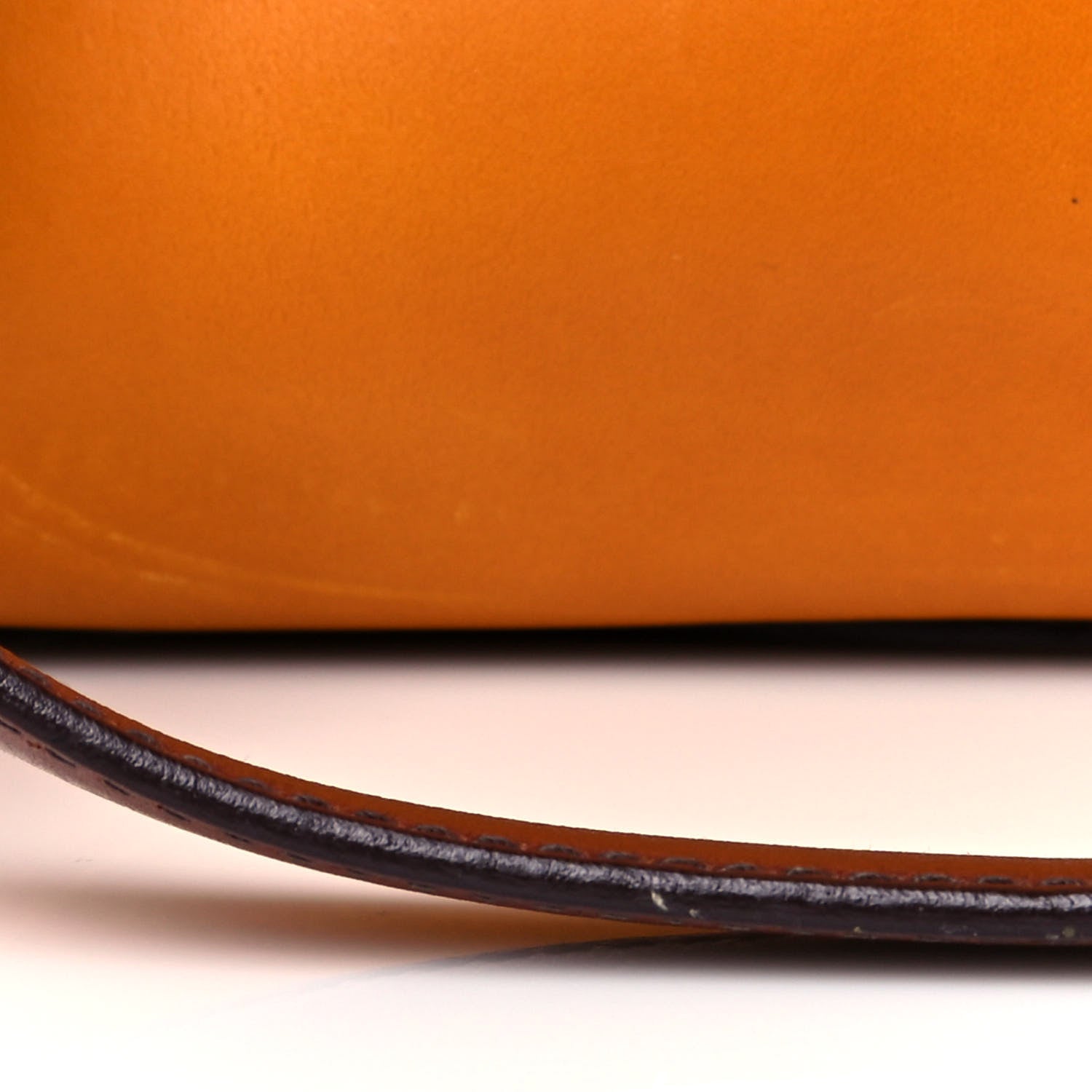 Prada Vitello Bowler Orange 18 of 19